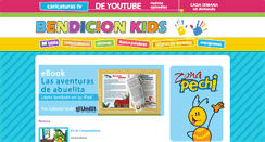 Desktop Screenshot of bendicionkids.com